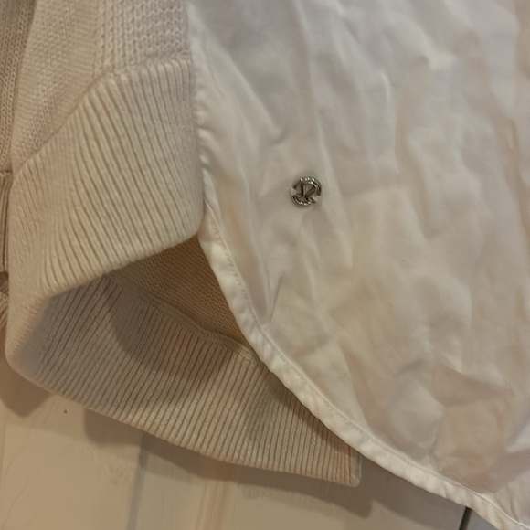 Lululemon beige  cardigan with pockets Sz 4 - Picture 10 of 16